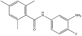 N-(3-amino-4-fluorophenyl)-2,4,6-trimethylbenzamide Structure