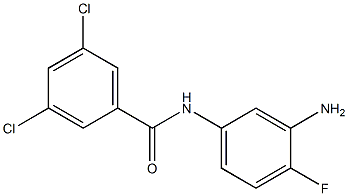 N-(3-amino-4-fluorophenyl)-3,5-dichlorobenzamide Structure