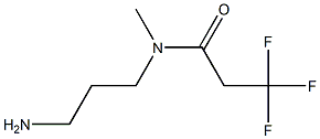 N-(3-aminopropyl)-3,3,3-trifluoro-N-methylpropanamide Structure
