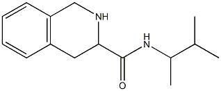 N-(3-methylbutan-2-yl)-1,2,3,4-tetrahydroisoquinoline-3-carboxamide Structure