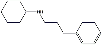 N-(3-phenylpropyl)cyclohexanamine Structure