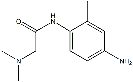 N-(4-amino-2-methylphenyl)-2-(dimethylamino)acetamide Structure
