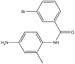 N-(4-amino-2-methylphenyl)-3-bromobenzamide Structure