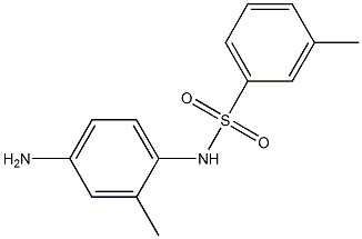 N-(4-amino-2-methylphenyl)-3-methylbenzenesulfonamide Structure