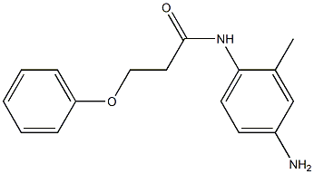 N-(4-amino-2-methylphenyl)-3-phenoxypropanamide Structure