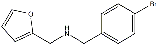 N-(4-bromobenzyl)-N-(2-furylmethyl)amine 구조식 이미지