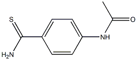 N-(4-carbamothioylphenyl)acetamide Structure