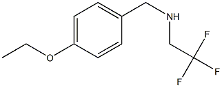 N-(4-ethoxybenzyl)-N-(2,2,2-trifluoroethyl)amine 구조식 이미지