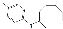 N-(4-iodophenyl)cyclooctanamine 구조식 이미지