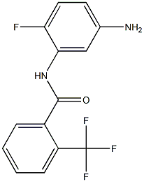 N-(5-amino-2-fluorophenyl)-2-(trifluoromethyl)benzamide Structure