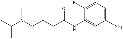 N-(5-amino-2-fluorophenyl)-4-[isopropyl(methyl)amino]butanamide Structure