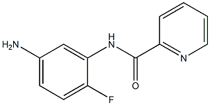 N-(5-amino-2-fluorophenyl)pyridine-2-carboxamide Structure