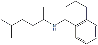 N-(5-methylhexan-2-yl)-1,2,3,4-tetrahydronaphthalen-1-amine Structure