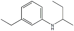N-(butan-2-yl)-3-ethylaniline 구조식 이미지