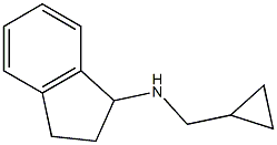 N-(cyclopropylmethyl)-2,3-dihydro-1H-inden-1-amine Structure