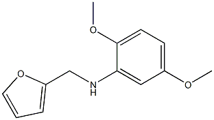 N-(furan-2-ylmethyl)-2,5-dimethoxyaniline 구조식 이미지