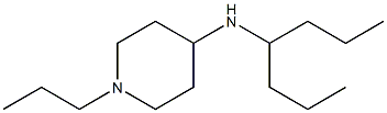 N-(heptan-4-yl)-1-propylpiperidin-4-amine 구조식 이미지