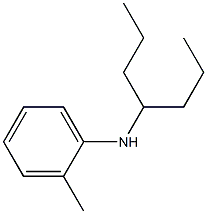 N-(heptan-4-yl)-2-methylaniline Structure