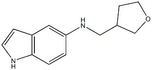 N-(oxolan-3-ylmethyl)-1H-indol-5-amine Structure