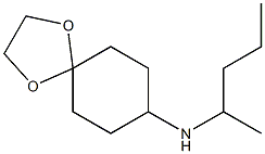 N-(pentan-2-yl)-1,4-dioxaspiro[4.5]decan-8-amine Structure