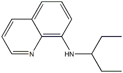 N-(pentan-3-yl)quinolin-8-amine 구조식 이미지