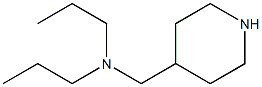 N-(piperidin-4-ylmethyl)-N,N-dipropylamine 구조식 이미지