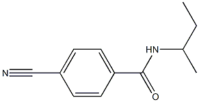 N-(sec-butyl)-4-cyanobenzamide Structure