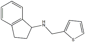 N-(thiophen-2-ylmethyl)-2,3-dihydro-1H-inden-1-amine Structure