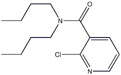 N,N-dibutyl-2-chloropyridine-3-carboxamide Structure