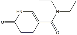 N,N-diethyl-6-oxo-1,6-dihydropyridine-3-carboxamide Structure