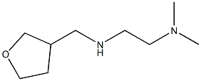 N,N-dimethyl-N'-(tetrahydrofuran-3-ylmethyl)ethane-1,2-diamine Structure