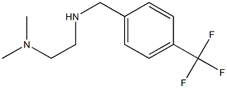 N,N-dimethyl-N'-[4-(trifluoromethyl)benzyl]ethane-1,2-diamine 구조식 이미지