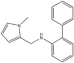 N-[(1-methyl-1H-pyrrol-2-yl)methyl]-2-phenylaniline 구조식 이미지