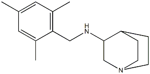 N-[(2,4,6-trimethylphenyl)methyl]-1-azabicyclo[2.2.2]octan-3-amine Structure