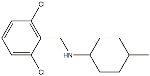 N-[(2,6-dichlorophenyl)methyl]-4-methylcyclohexan-1-amine Structure