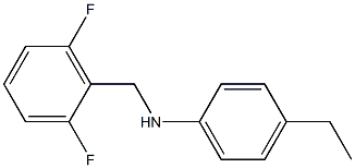 N-[(2,6-difluorophenyl)methyl]-4-ethylaniline Structure