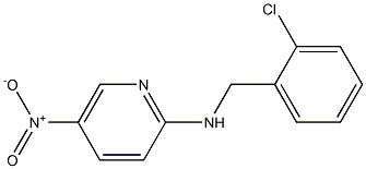 N-[(2-chlorophenyl)methyl]-5-nitropyridin-2-amine Structure