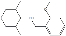 N-[(2-methoxyphenyl)methyl]-2,6-dimethylcyclohexan-1-amine Structure