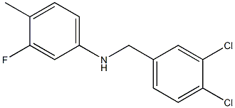 N-[(3,4-dichlorophenyl)methyl]-3-fluoro-4-methylaniline 구조식 이미지