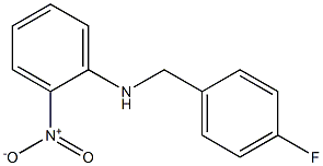 N-[(4-fluorophenyl)methyl]-2-nitroaniline Structure