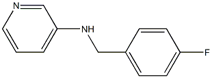 N-[(4-fluorophenyl)methyl]pyridin-3-amine Structure