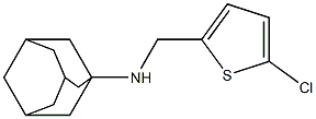 N-[(5-chlorothiophen-2-yl)methyl]adamantan-1-amine Structure