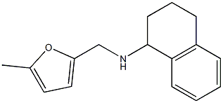 N-[(5-methylfuran-2-yl)methyl]-1,2,3,4-tetrahydronaphthalen-1-amine 구조식 이미지
