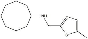 N-[(5-methylthiophen-2-yl)methyl]cyclooctanamine Structure