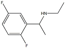 N-[1-(2,5-difluorophenyl)ethyl]-N-ethylamine 구조식 이미지