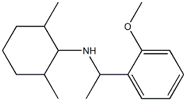 N-[1-(2-methoxyphenyl)ethyl]-2,6-dimethylcyclohexan-1-amine 구조식 이미지