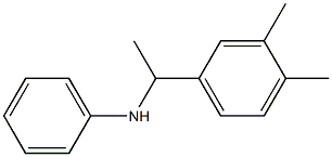 N-[1-(3,4-dimethylphenyl)ethyl]aniline 구조식 이미지