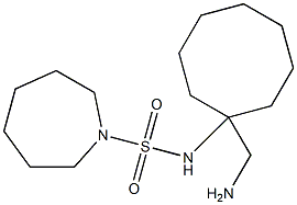 N-[1-(aminomethyl)cyclooctyl]azepane-1-sulfonamide 구조식 이미지