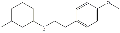 N-[2-(4-methoxyphenyl)ethyl]-3-methylcyclohexan-1-amine Structure