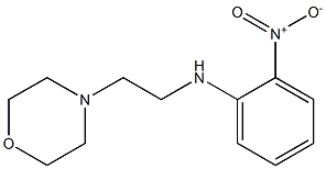 N-[2-(morpholin-4-yl)ethyl]-2-nitroaniline 구조식 이미지